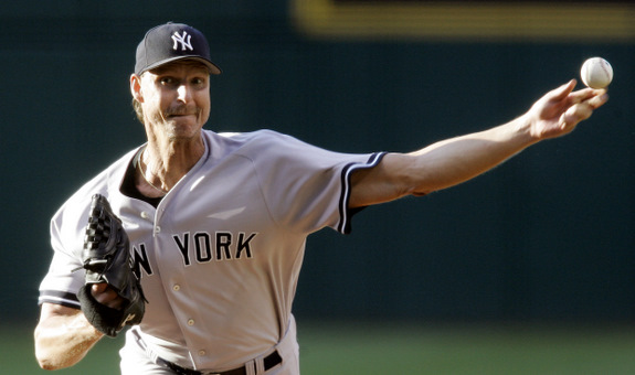 A Hall of Famer, but not because of his time in pinstripes. (AP Photo/Tony Dejak)