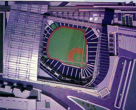 MLB Cathedrals on X: What new Yankee Stadium and Citi Field would have  looked like if they went ahead with the proposed retractable roof versions.  #Yankees #Mets  / X