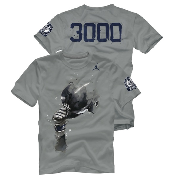 derek jeter 3000 hit jersey