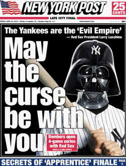 Now that's an idea!  Evil empire, Yankees, Evil