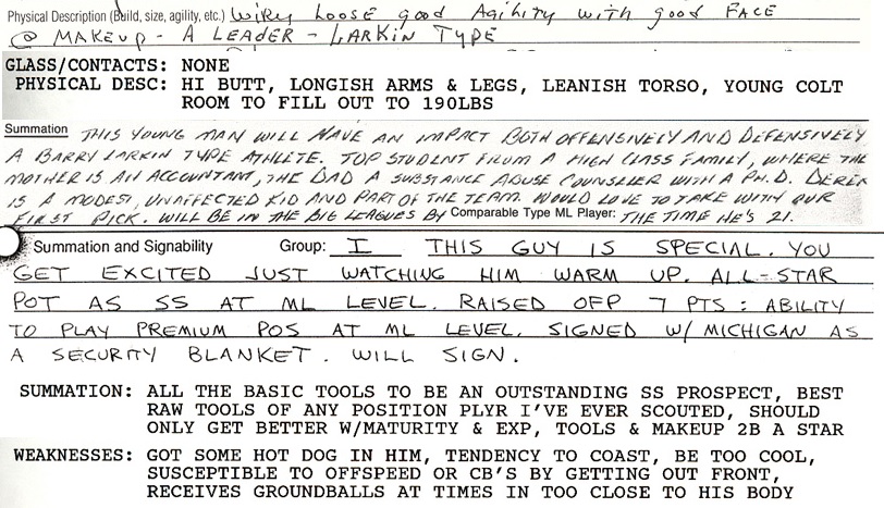 The Greatest Scouting Report of All Time 