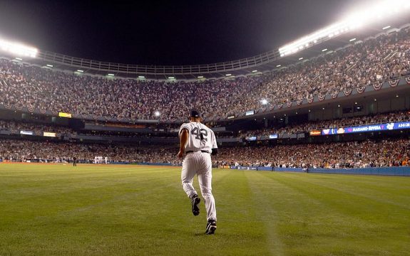 Mariano Rivera Pitches Final Game in Yankee Stadium