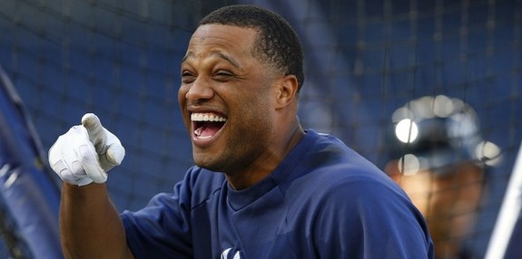 Exclusive photo of the first time Cano heard about the plan to get under the luxury tax threshold. (Rich Schultz/Getty)