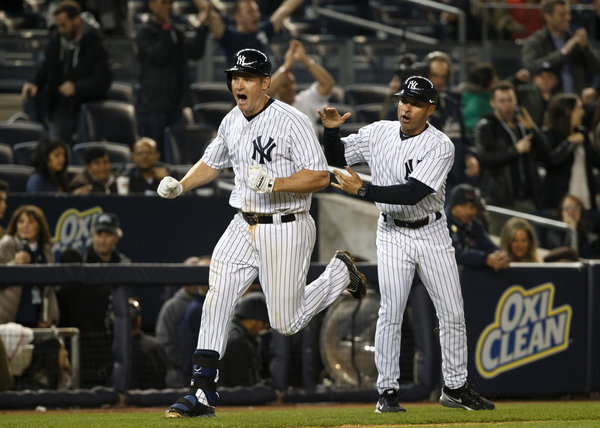 Chase Headley, clutch Yankee. (Photo credit: Richard Perry/The New York Times