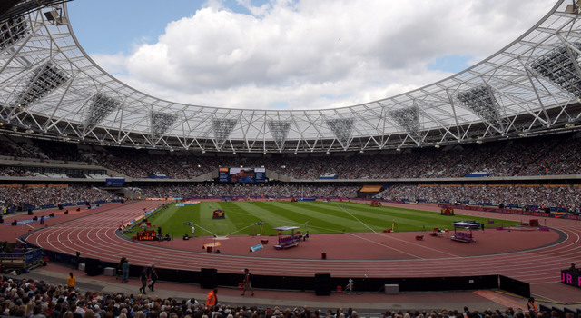 Olympic Stadium in London. (Presswire)