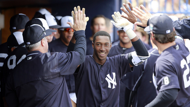 Yankees top prospect Jorge Mateo suspended for two weeks for