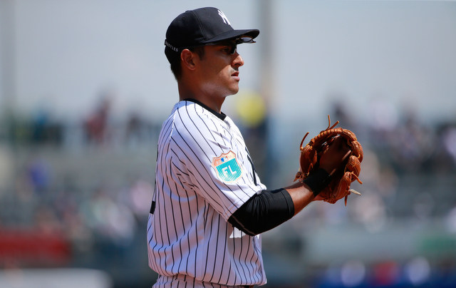 Yankees release right-hander from minor-league contract 