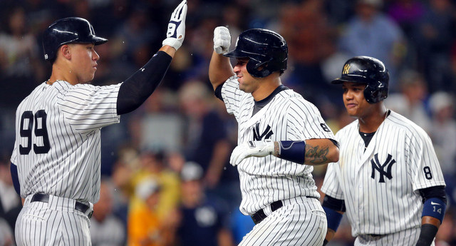 Starlin Castro paying it forward to Gleyber Torres after learning