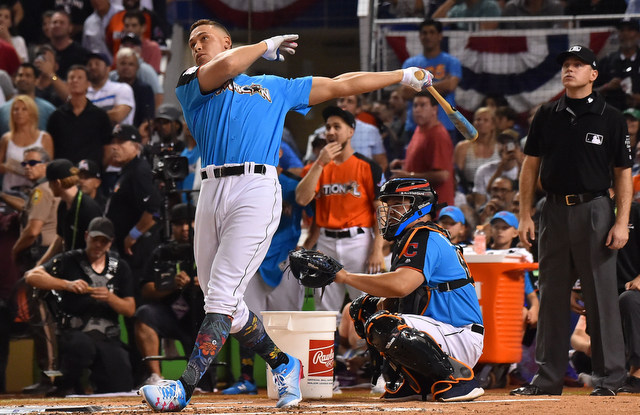 The Latest: Aaron Judge wins the Home Run Derby