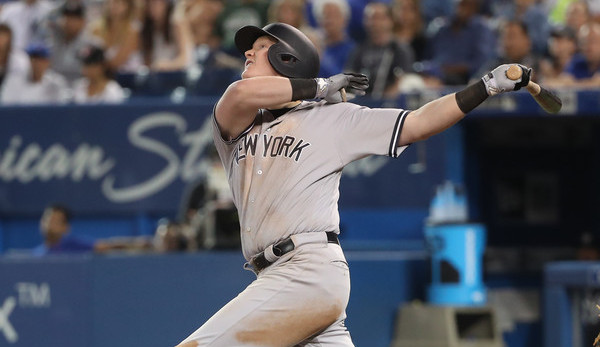 Garrett Cooper on X: Thank you to the @Yankees and fans for all the  amazing support during my @Esurance #CallUpWorthy season in the Bronx.  Can't wait for 2018!  / X