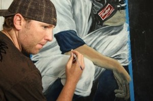 Brett Tomko painting