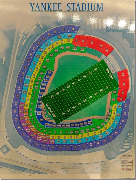 Pinstripe Bowl Yankee Stadium Seating Chart