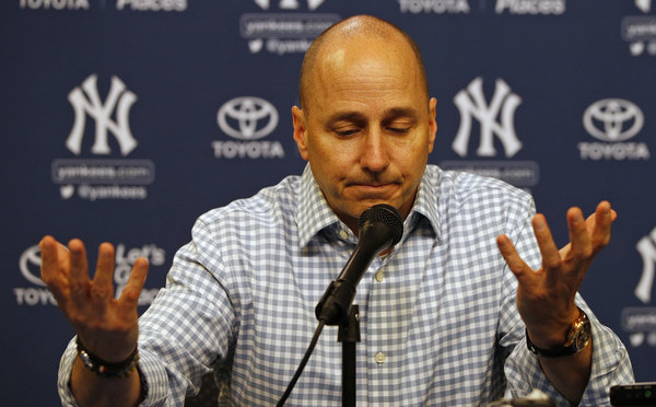 This is what selling did to Cashman last time. (Rich Schultz/Getty)